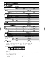 Предварительный просмотр 8 страницы Mitsubishi PKA-RP2.5FAL Technical & Service Manual