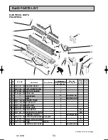 Предварительный просмотр 54 страницы Mitsubishi PKA-RP2.5FAL Technical & Service Manual