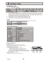 Предварительный просмотр 63 страницы Mitsubishi PKH-1.6GKL Technical & Service Manual