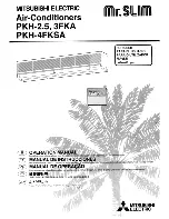 Preview for 1 page of Mitsubishi PKH-2.5 Operation Manual