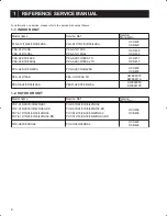 Preview for 2 page of Mitsubishi PLA-A12BA Technical Data Book