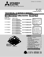 Предварительный просмотр 1 страницы Mitsubishi PLFY-P12NBMU-E Technical & Service Manual