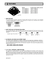 Предварительный просмотр 3 страницы Mitsubishi PLFY-P12NBMU-E Technical & Service Manual