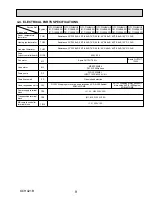 Предварительный просмотр 9 страницы Mitsubishi PLFY-P12NBMU-E Technical & Service Manual