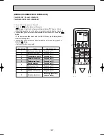 Предварительный просмотр 57 страницы Mitsubishi PLH-3AK.UK Technical & Service Manual