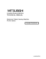 Mitsubishi PLK-E Series Technical Manual preview