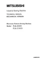 Preview for 1 page of Mitsubishi PLK-E10050 Technical Manual