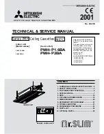 Mitsubishi PMH-P1.6BA Technical & Service Manual предпросмотр