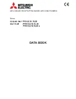 Предварительный просмотр 1 страницы Mitsubishi PR-10YC Data Book