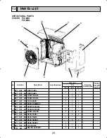 Предварительный просмотр 29 страницы Mitsubishi PU12EK Technical & Service Manual