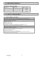 Preview for 2 page of Mitsubishi PUHZ-SP100VHA Service Manual