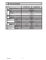 Preview for 7 page of Mitsubishi PUHZ-SW160YKA-BS.UK Service Manual