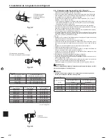 Предварительный просмотр 22 страницы Mitsubishi PUMY-P36NKMU1 Installation Manual