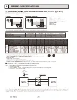 Preview for 20 page of Mitsubishi PUY Service Manual