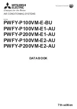 Предварительный просмотр 1 страницы Mitsubishi PWFY-P100VM-E-BU Data Book