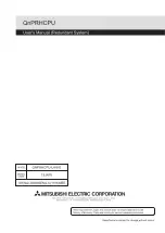 Предварительный просмотр 424 страницы Mitsubishi Q12PRHCPU User Manual