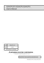 Предварительный просмотр 570 страницы Mitsubishi Q2ACPU User Manual