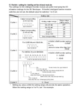 Предварительный просмотр 15 страницы Mitsubishi Q62DAN User Manual