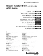 Mitsubishi RCN-E2 User Manual preview