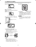 Preview for 14 page of Mitsubishi RCN-E2 User Manual