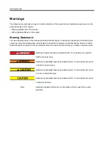 Preview for 4 page of Mitsubishi S 12 R User And Maintenance Manual