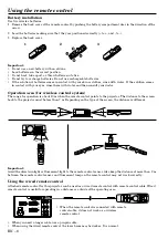 Предварительный просмотр 8 страницы Mitsubishi S290 User Manual