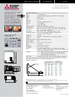 Preview for 2 page of Mitsubishi S290U Specifications