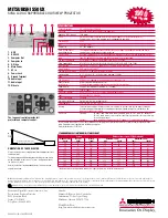 Preview for 2 page of Mitsubishi S50U Brochure & Specs