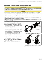 Preview for 99 page of Mitsubishi S6B3 Operation & Maintenance Manual