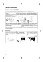 Preview for 8 page of Mitsubishi SAF Series User Manual