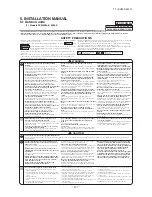 Предварительный просмотр 158 страницы Mitsubishi SCM100ZJ-S1 Service Manual