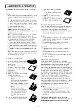 Preview for 20 page of Mitsubishi SD200U Service Manual