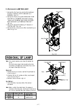 Предварительный просмотр 34 страницы Mitsubishi SL2U Service Manual