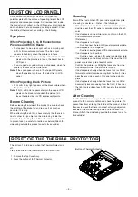 Предварительный просмотр 39 страницы Mitsubishi SL2U Service Manual