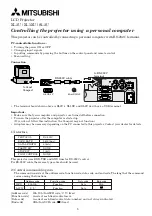 Предварительный просмотр 71 страницы Mitsubishi SL2U Service Manual