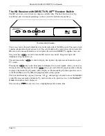 Preview for 14 page of Mitsubishi SR-HD5 Owner'S Manual