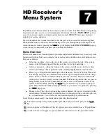 Preview for 61 page of Mitsubishi SR-HD5 Owner'S Manual