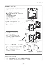 Предварительный просмотр 72 страницы Mitsubishi SRC92ZL-S Technical Manual & Parts List