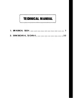 Предварительный просмотр 2 страницы Mitsubishi SRK09CH Technical Manual & Parts List