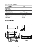 Предварительный просмотр 8 страницы Mitsubishi SRK09CH Technical Manual & Parts List