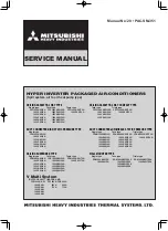 Mitsubishi SRK100VNXWPZSX Service Manual предпросмотр