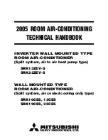 Mitsubishi SRK10CES Technical Handbook предпросмотр