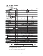 Preview for 6 page of Mitsubishi SRK10CES Technical Handbook