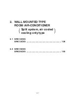 Preview for 127 page of Mitsubishi SRK10CES Technical Handbook