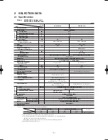 Предварительный просмотр 5 страницы Mitsubishi SRK10CFV-4; SRK13CFV-4 Technical Manual & Parts List