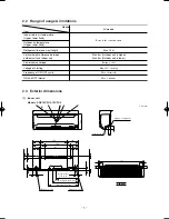 Предварительный просмотр 7 страницы Mitsubishi SRK10CFV-4; SRK13CFV-4 Technical Manual & Parts List