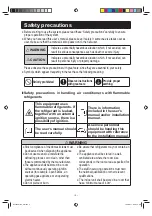 Предварительный просмотр 4 страницы Mitsubishi SRK20ZSA-W User Manual