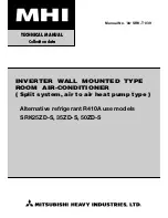 Предварительный просмотр 1 страницы Mitsubishi SRK25ZD-S Technical Manual