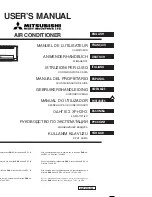 Mitsubishi SRK50CE-S1 User Manual предпросмотр