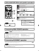 Предварительный просмотр 10 страницы Mitsubishi SRK50CE-S1 User Manual